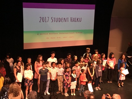 Group Photo of Haiku Contest Winners
