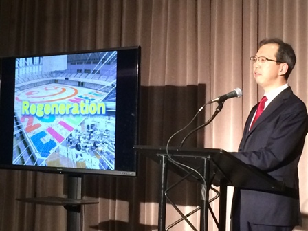 Mr. Uchibori, Governor of Fukushima Prefecture