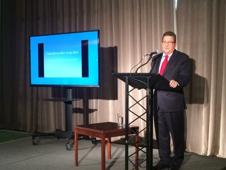 Mr. Neil McFarlane, Chief of the New York Liason Office, United Nations Office for Disaster Risk Reduction