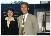 Ms. Satomi Kato and Minister Jiro Kodera